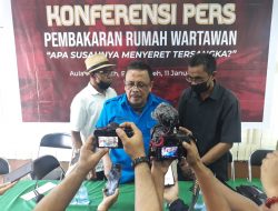Organisasi Pers di Aceh Minta POMDAM IM Tuntaskan Kasus Pembakaran dan Percobaan Pembunuhan Wartawan