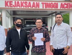 Dugaan Korupsi Berjamaah Kegiatan Bimtek di Aceh Timur, Masri, Dkk  Laporkan ke Kejati Aceh