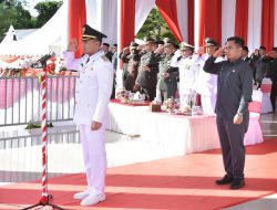 Wali Kota Sabang Jadi Inspektur Upacara HUT RI Ke-77