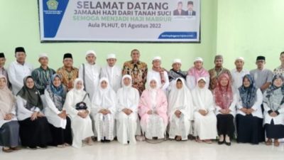 Kemenag Sambut Kedatangan 16 Jemaah Haji Aceh Singkil