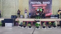 Mengalawali Festival Band Piala Dandim 0117/Atam di buka oleh Band Kodim0117/Atam