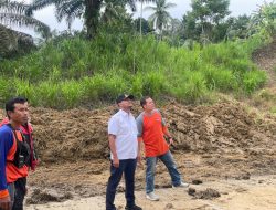 Pj Walikota Lhokseumawe Tinjau Tiga Lokasi Banjir dan Longsor