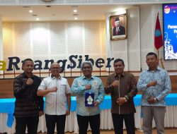 Pj Bupati Mahyuzar dan Sekda Murtala Hadiri Penandatanganan Kerjasama Pemanfaatan TTE di BSSN Jakarta 