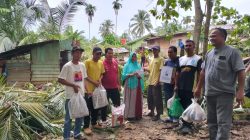 Ketua Komite I DPD RI Fachrul Razi Bantu Korban Rumah Tertimpa Pohon 