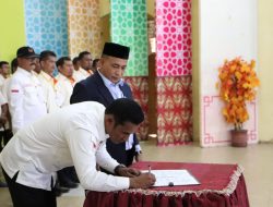 Tgk. Zaitun MD Dilantik Sebagai Ketua KONI  Aceh Selatan 