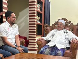 Ketua DPW PSI Aceh Temui Ulama Kharismatik Aceh Abu Hasbalah 