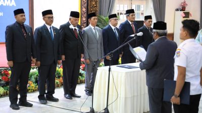 9 Pejabat JPT Pratama Digeser di Aceh Utara, Ini Nama dan Posisinya 