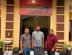 Lari Dari Kejaran Polisi Satreskrim Polres Sabang Tangkap Buronan Ilegal Loging 