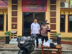 Usai Bakar Sepeda Motor Pelaku Dibekuk Satreskrim Polres Sabang