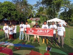Meriahkan Kampanye Ganjar-Mahfud, SIGAP Aceh Utara Gelar Lomba Tunang Layang