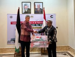 Datang Ke Kedubes Palestina, Pj Bupati Aceh Utara Serahkan Rp. 1.15 Milyar 