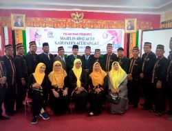 PJ Bupati Aceh Singkil Lantik Pengurus MAA Periode 2024 – 2029