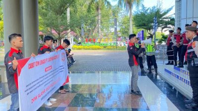 Tolak Perpanjangan Izin HGU PT Socfindo, ALAMP AKSI Lakukan Demo