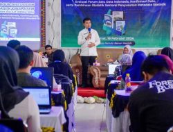 Kharimansyah: Akurasi Data Itu Sangat Penting Untuk Membangun Daerah