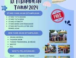 Ayo Ramaikan Expo dan Pentas Seni Siswa – Siswi MAN 1 Aceh Utara Plus Ketrampilan 2024