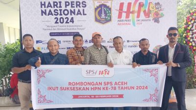 SPS Aceh Ikut Sukseskan HPN Ke-78 di Jakarta