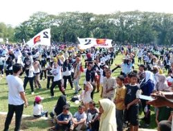 Ramai Peminat Senam Gemoy Prabowo Gibran di Aceh Tamiang