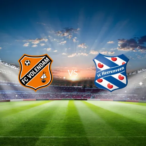 Volendam vs Heerenveen