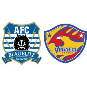 Blaublitz Akita vs Vegalta
