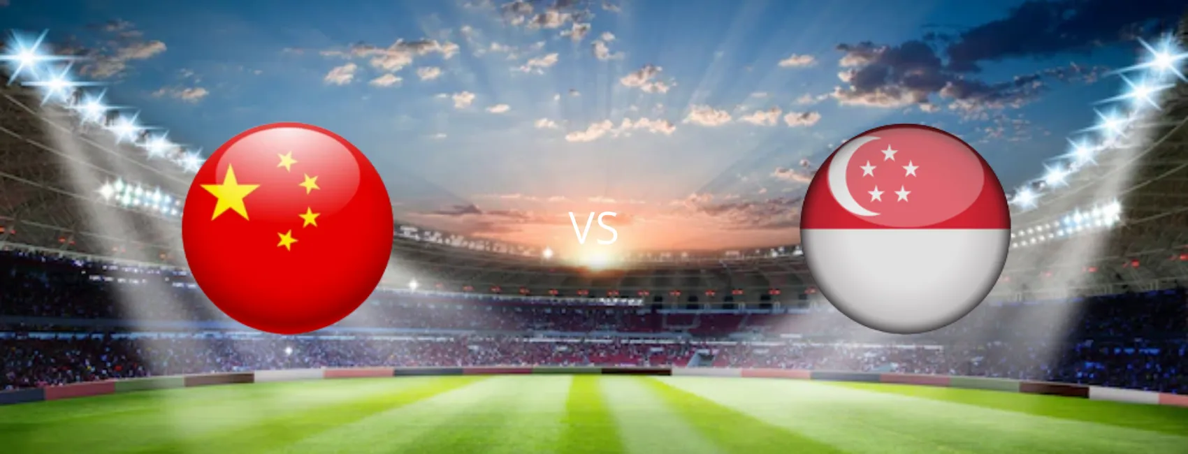 China vs Singapura