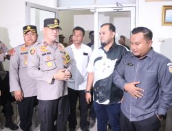 Kapolres Aceh Utara dan Panwaslih Terus Monitoring Kantor KIP 