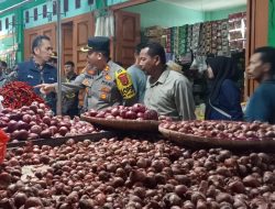 Jaga Kestabilan Harga Sembako Pj Wali Kota dan Kapolres Tinjau Pasar Tradisional