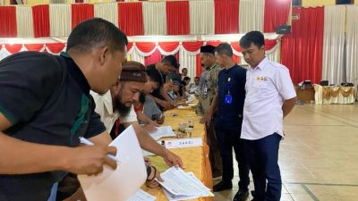 Panwaslih Aceh Selatan Teken Model D Hasil 