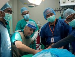 Harmizan Hamid dan Tim EMT MER – C Berhasil Masuk Ke Gaza  
