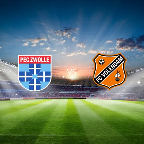 PEC Zwolle vs Volendam