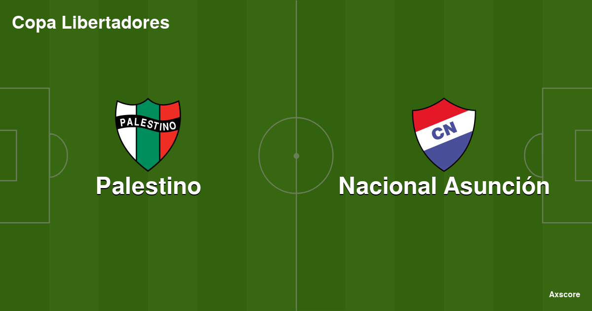 Palestino vs Nacional Asuncion