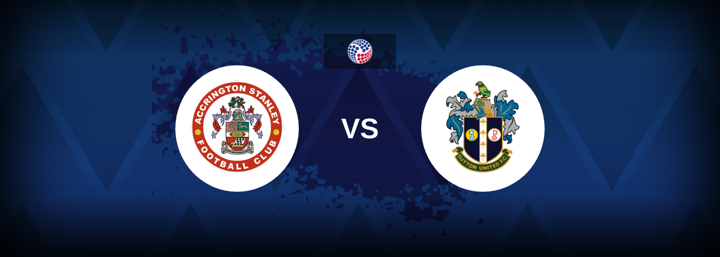 Sutton vs Accrington