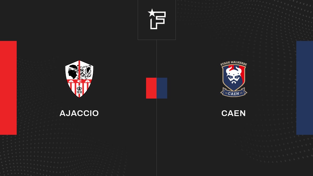 Ajaccio vs Caen