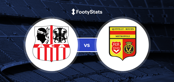 Ajaccio vs Quevilly