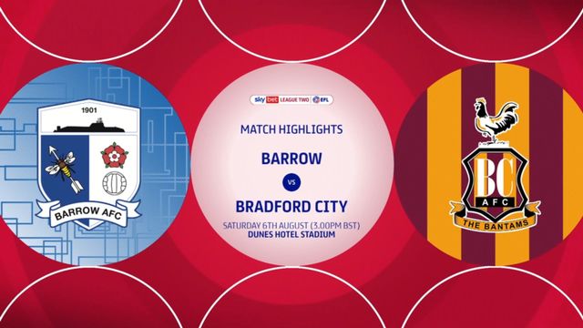Barrow vs Bradford