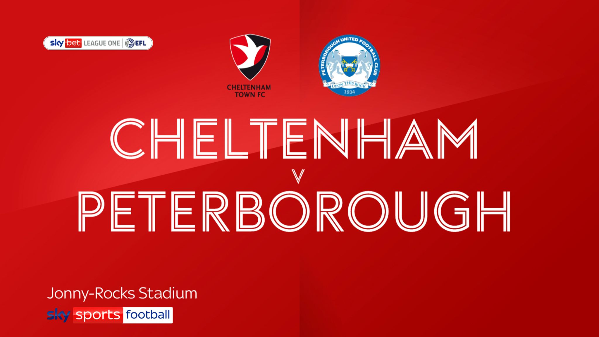 Cheltenham vs Peterborough