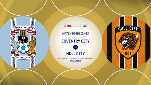 Coventry vs Hull City