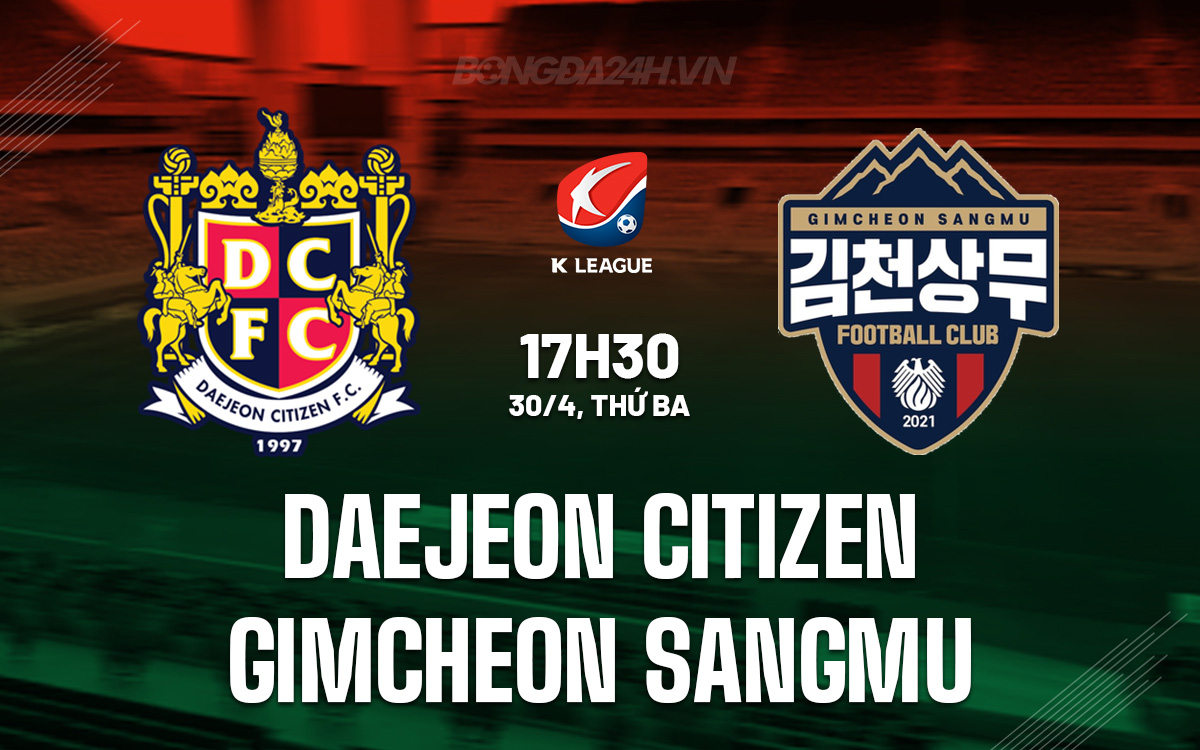 Daejeon Citizen vs Gimcheon