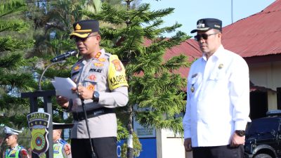 Kapolres Bener Meriah Pimpin Apel Operasi Ketupat Seulawah 2024