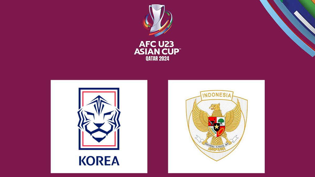 Indonesia U23 vs Korea Selatan U23