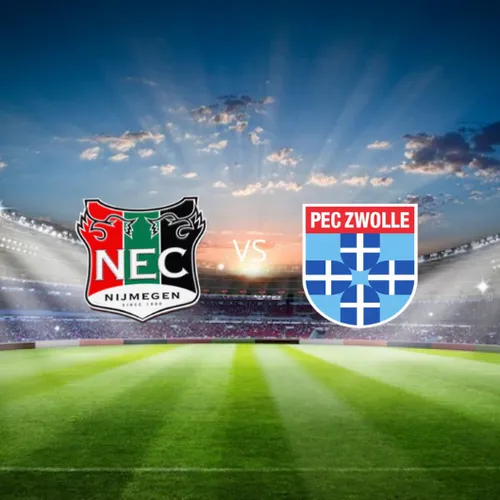 NEC Nijmegen vs PEC Zwolle