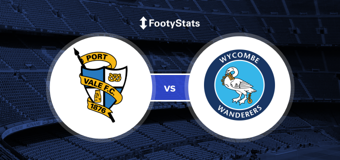 Port Vale vs Wycombe
