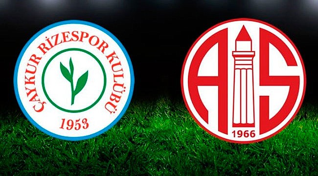Rizespor vs Antalyaspor