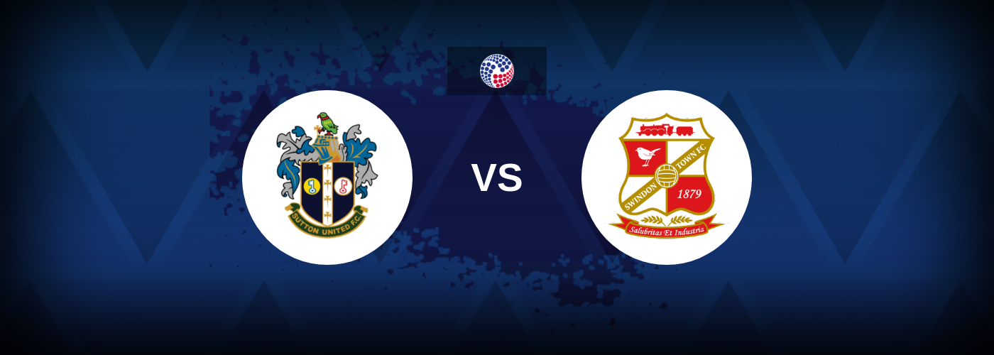 Sutton vs Swindon