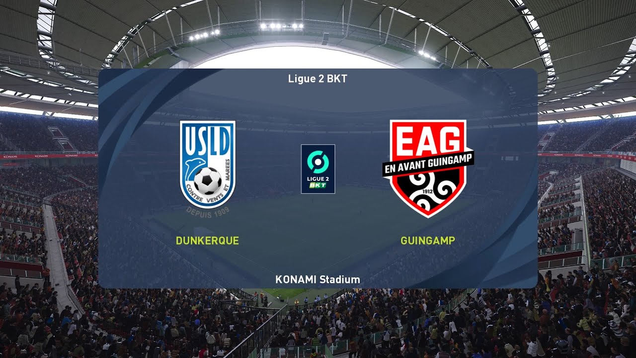 Dunkerque vs Guingamp