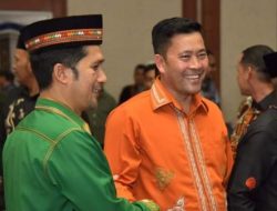 Pj. Bupati Bener Meriah dan Ketua TP- PKK Hadiri Gala Dinner Pembukaan TTG Aceh Ke-25 di Nagan Raya