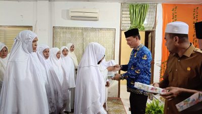 59 Calon Jamaah Haji Disdikbud Aceh Utara di Peusijuk, Ini Harapan Jamaluddin 