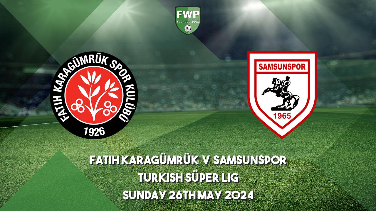 Karagumruk vs Samsunspor