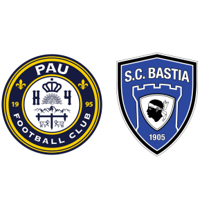 Pau FC vs Bastia