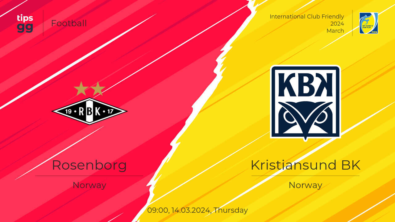 Rosenborg vs Kristiansund