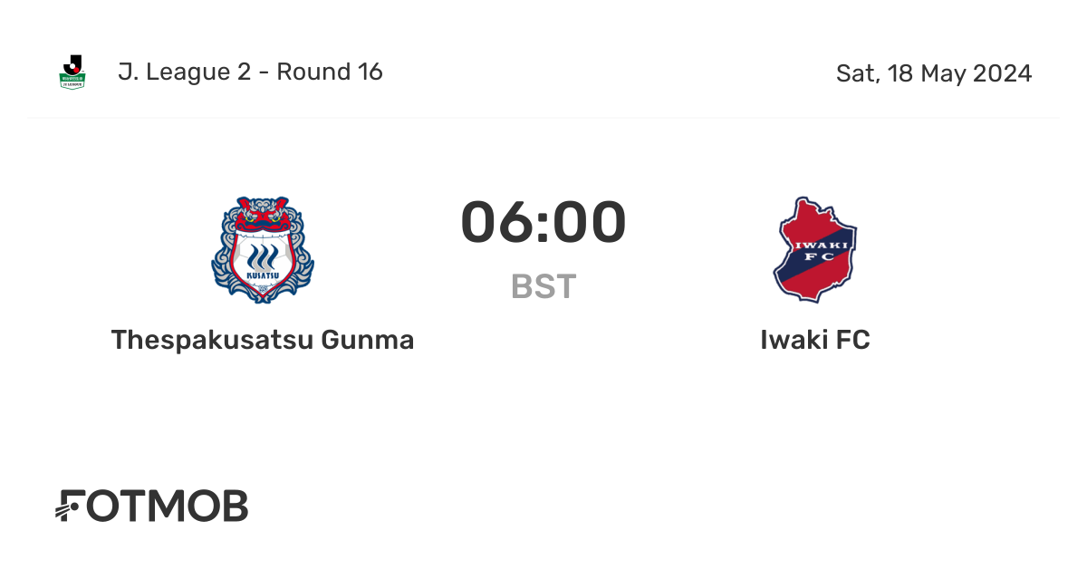 Thespakusatsu vs Iwaki